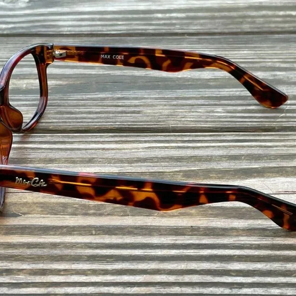 Max Cole EyeglassesSunglasses Frame Brown Tortoise MC1456 52[]18 140 Frame Only - Picture 7 of 12